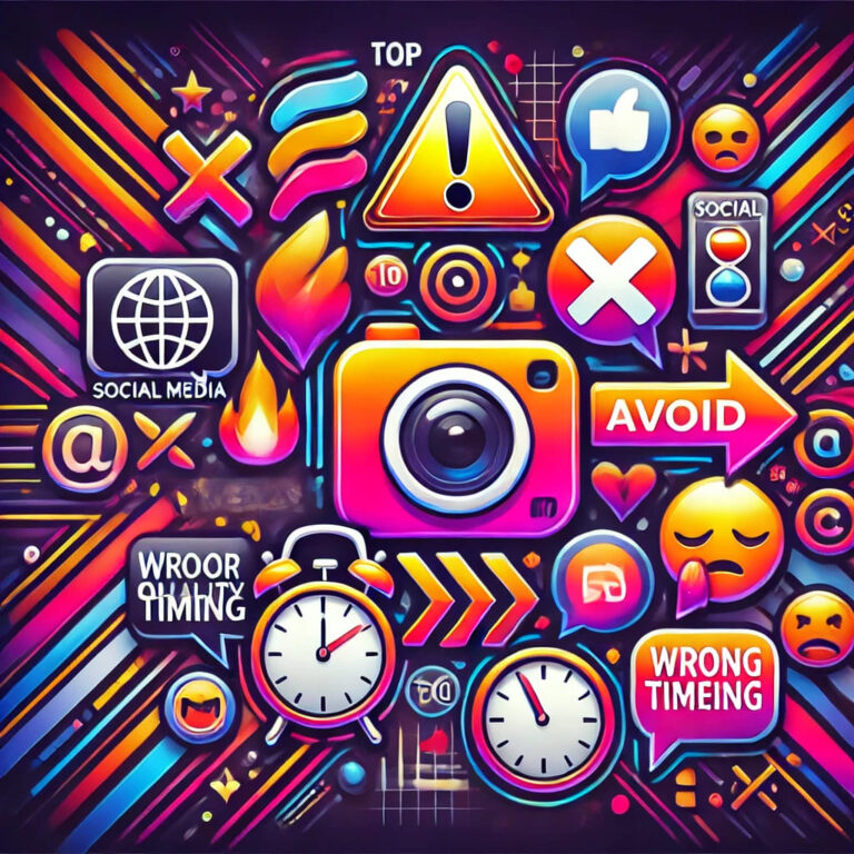 10 Fehler, die du in den sozialen Medien vermeiden solltest Vorlagen365