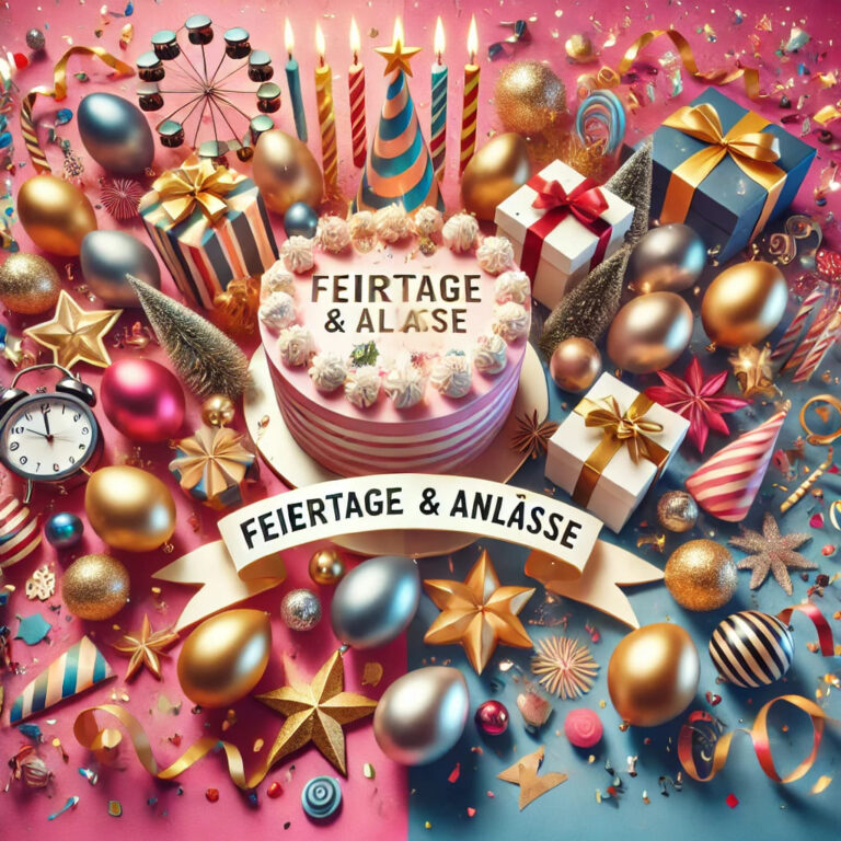 Feiertage & Anlässe Vorlagen365