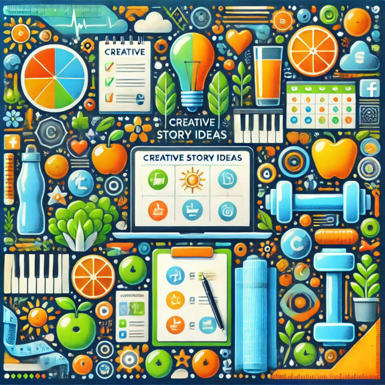 Story Ideen für Fitness & Gesundheit Vorlagen365