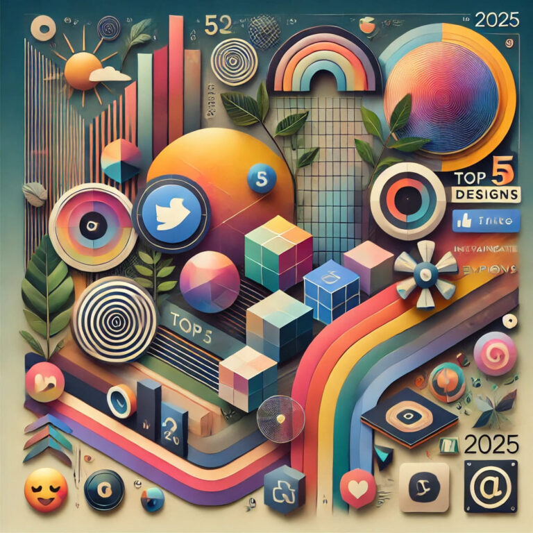 Top 5 Design-Trends für Social-Media-Vorlagen Vorlagen365