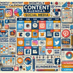 Wie plane ich Content für einen ganzen Monat Vorlagen365