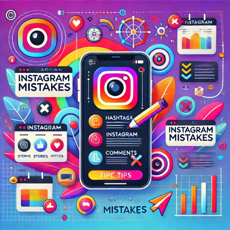 10 häufige Fehler auf Instagram und wie du sie vermeidest Vorlagen365